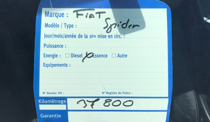 FIAT 124-2 SPIDER 1.4i 140