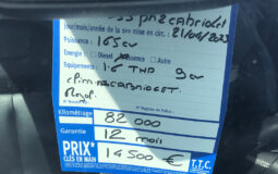 CITROEN DS3 Ph2 CABRIOLET 1.6 THp 165