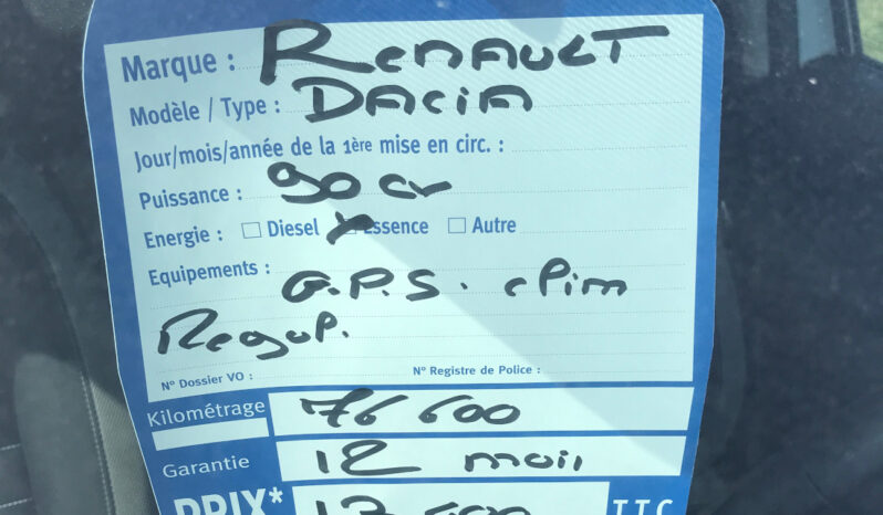 RENAULT DACIA SANDERO II Ph2 0.9 TCe 90